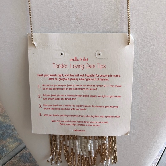 Stella & Dot Avalon Fringe Necklace - Picture 5 of 5